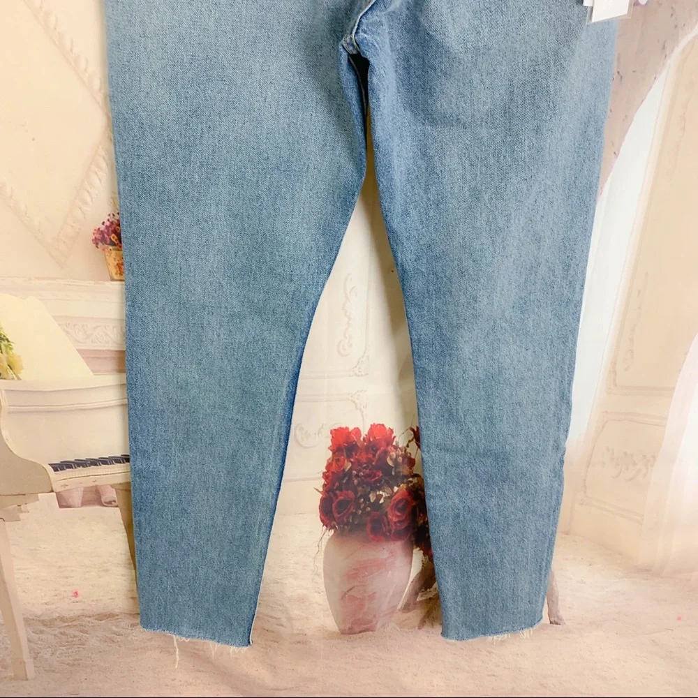 NEW Grfrnd Karolina High Rise Skinny Raw hem in Last Dance - Picture 8 of 10